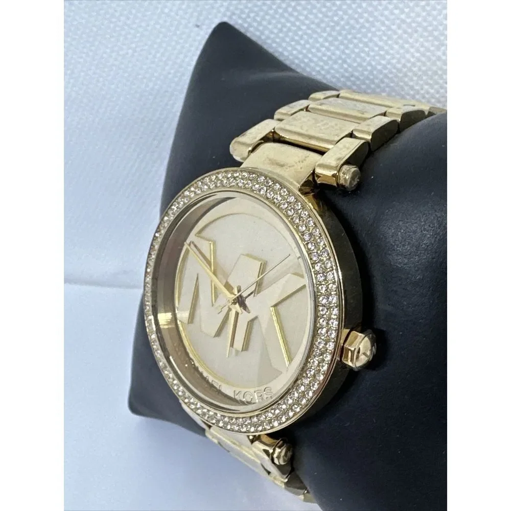 Michael Kors Parker MK5784 Women's Gold Stainless Steel Analog Dial Watch NUL18